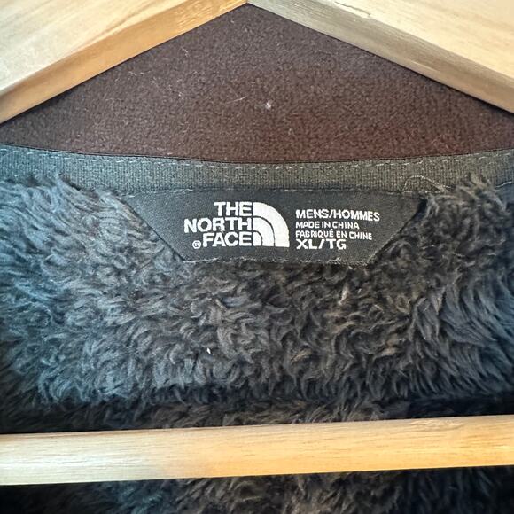 The North Face MEN'S XL Chimborazo Chocolate Brown Fleece Sherpa Lined Jacket - Picture 6 of 12